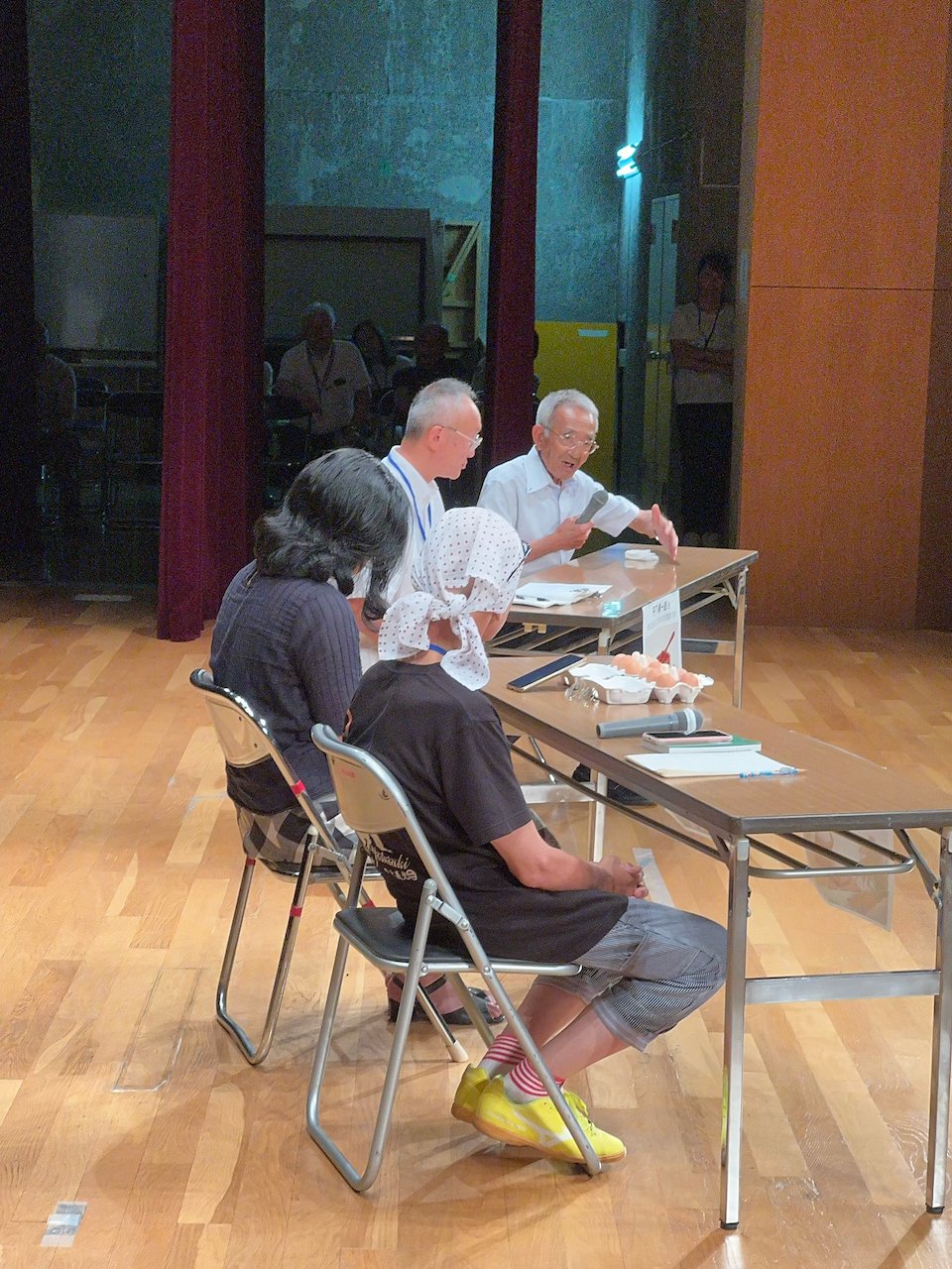 質疑応答・座談会の様子